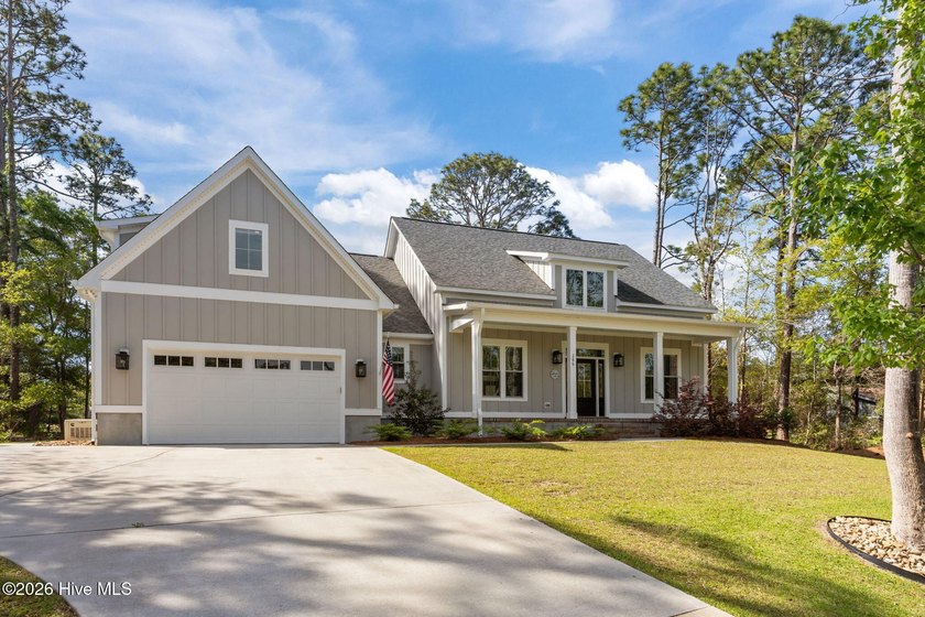 Stunning coastal farmhouse ranch with a FROG--perfectly - Beach Home for sale in Cape Carteret, North Carolina on Beachhouse.com