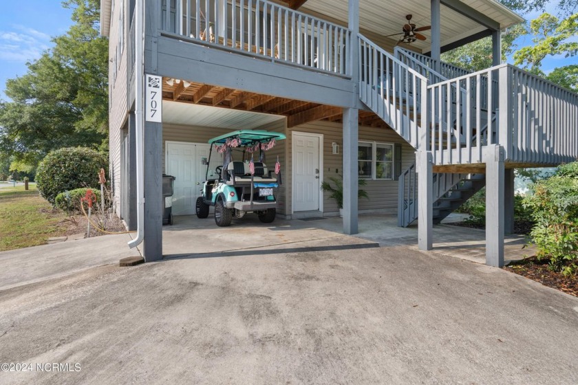 Located just steps from the Intracoastal Waterway, this 3-story - Beach Home for sale in Oak Island, North Carolina on Beachhouse.com