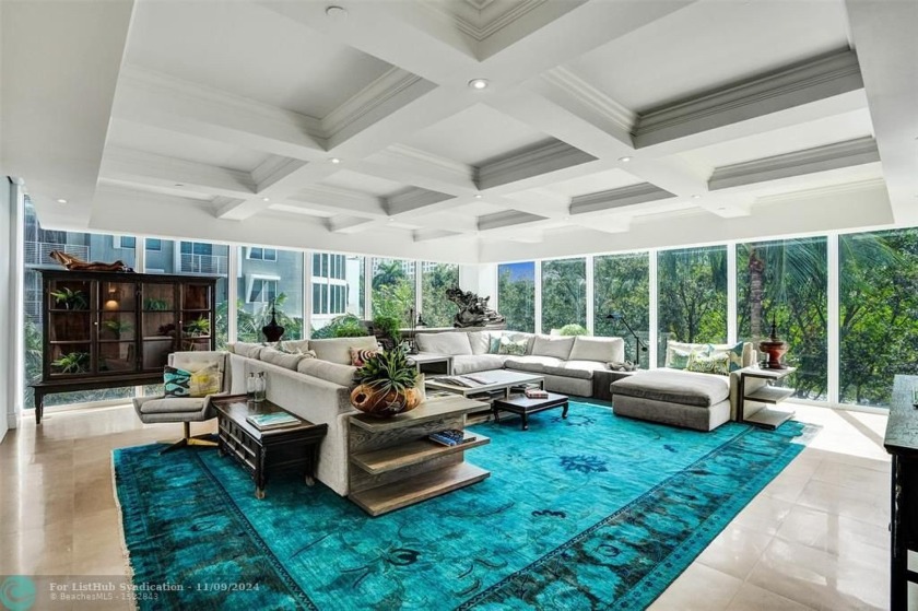 This rare three-bedroom, two-and-a-half-bath residence lives - Beach Condo for sale in Fort Lauderdale, Florida on Beachhouse.com