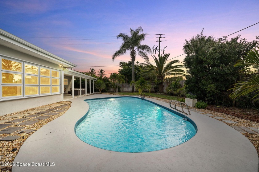 No neighbors behind!, .4 mile to beach access. POOL home with NO - Beach Home for sale in Satellite Beach, Florida on Beachhouse.com