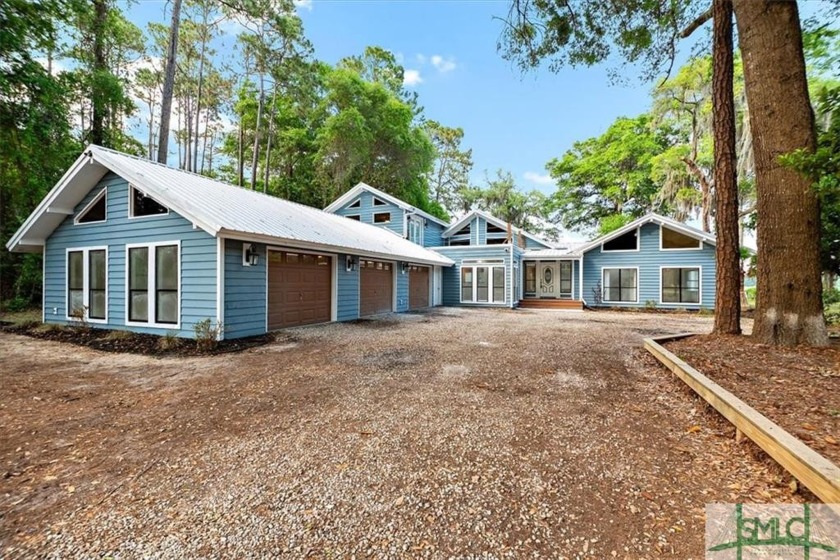 This coastal home is on DEEP water with it's own private dock! - Beach Home for sale in Townsend, Georgia on Beachhouse.com