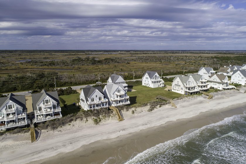Ocean front B lot with 18 feet of oceanfront in highly sought - Beach Lot for sale in North Topsail Beach, North Carolina on Beachhouse.com
