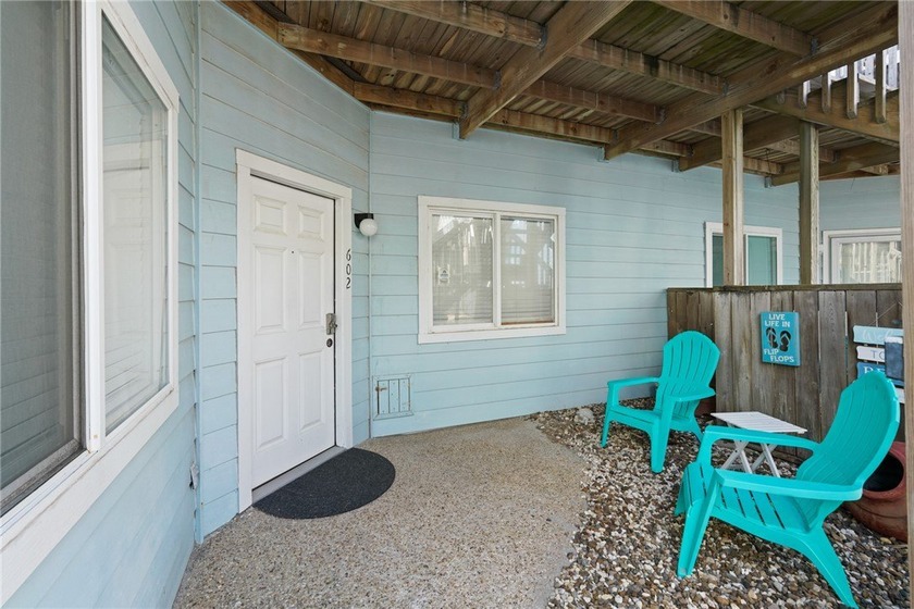 Salt air, sunshine, and easy island living! This first floor - Beach Condo for sale in Corpus Christi, Texas on Beachhouse.com