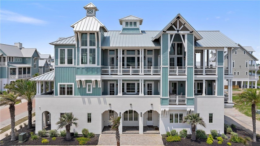 LOCATION, LUXURY AND VIEWS! Poised on one of the most coveted - Beach Home for sale in Port Aransas, Texas on Beachhouse.com