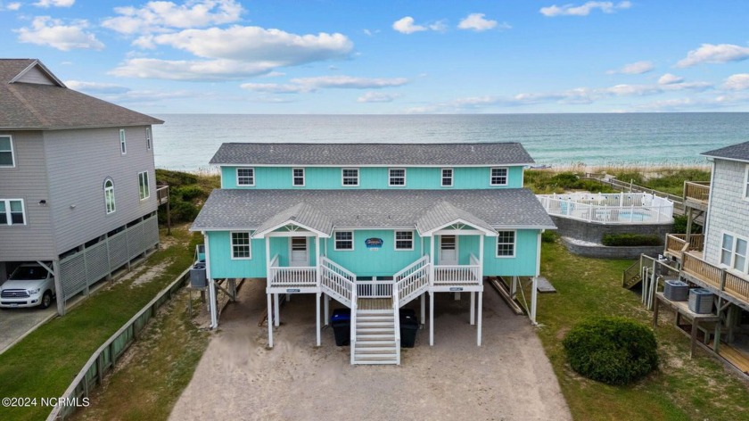 Summerplace is a FULL DUPLEX oceanfront Builder-Realtor-owned - Beach Home for sale in Emerald Isle, North Carolina on Beachhouse.com