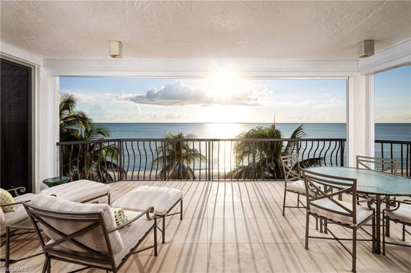 Sitting directly on the beach, this luxuriously renovated Via - Beach Condo for sale in Naples, Florida on Beachhouse.com