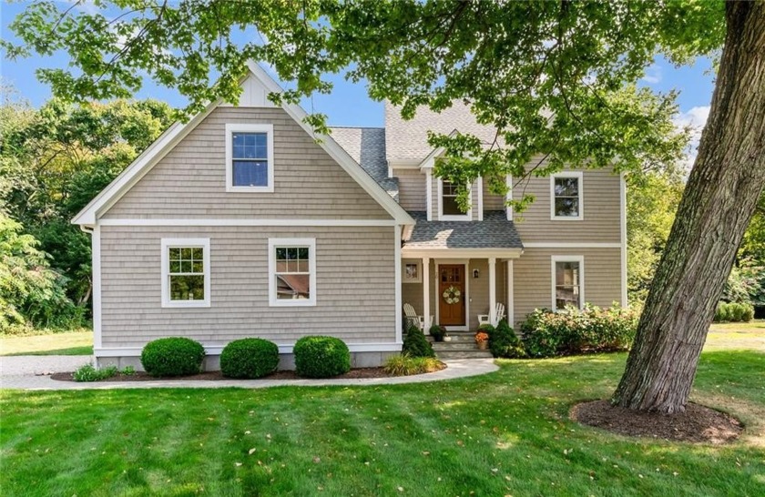 Built in 2014, this stunning custom Colonial home is nestled in - Beach Home for sale in Jamestown, Rhode Island on Beachhouse.com