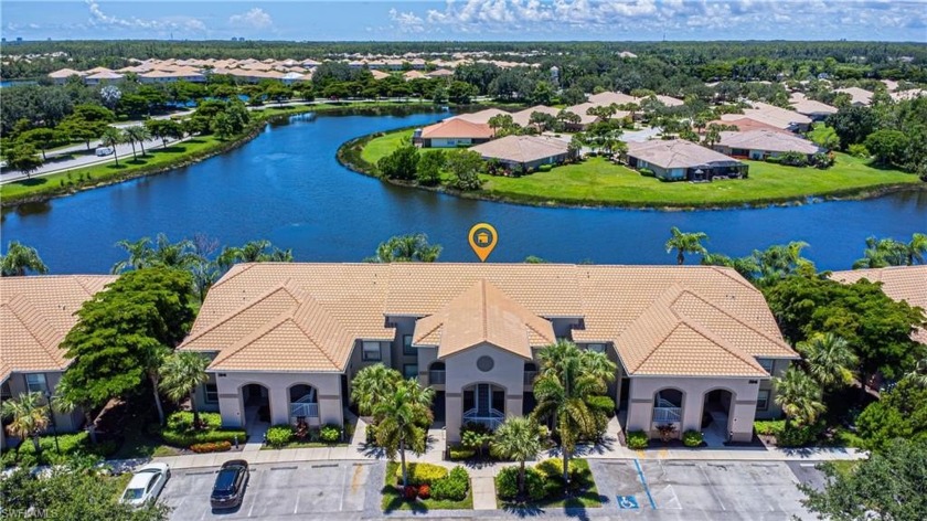 This first floor, lakeside condo is in Move-in condition with - Beach Home for sale in Estero, Florida on Beachhouse.com