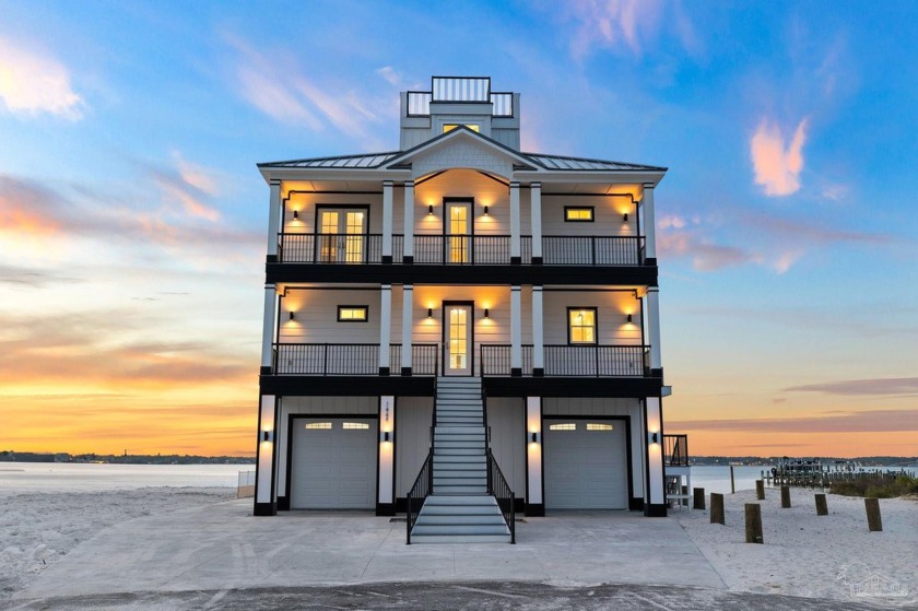 *White Pearl* - Luxury Waterfront Retreat with Private Beach - Beach Home for sale in Navarre Beach, Florida on Beachhouse.com