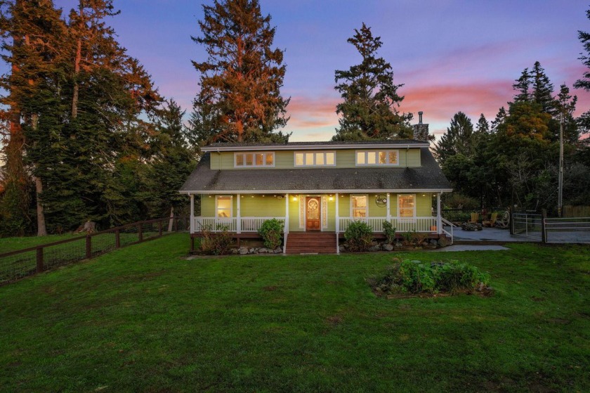 Nestled at the edge of a mature forest, with ocean and bay views - Beach Home for sale in Eureka, California on Beachhouse.com