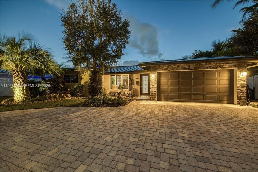 Exceptional wide-canal waterfront residence located at the end - Beach Home for sale in Pompano Beach, Florida on Beachhouse.com