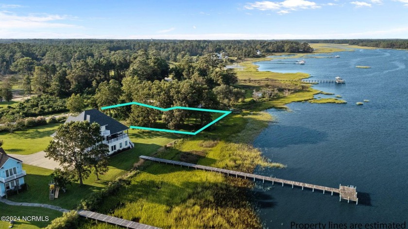 This waterfront .61 acre lot offers some incredible views & - Beach Lot for sale in Newport, North Carolina on Beachhouse.com