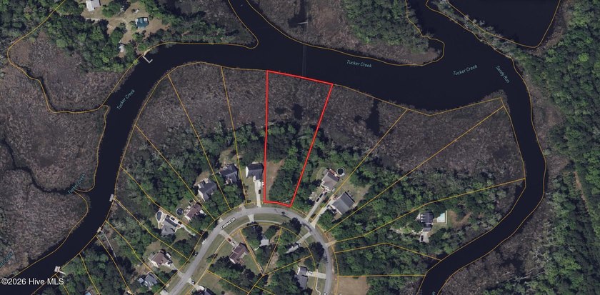 Tucked within an established neighborhood in Havelock, this 1 - Beach Lot for sale in Havelock, North Carolina on Beachhouse.com
