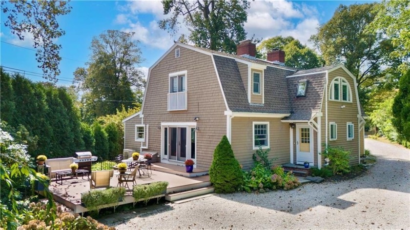 Private and bucolic, TULIPWOOD is a remarkable 5-bedroom, 4 - Beach Home for sale in Newport, Rhode Island on Beachhouse.com