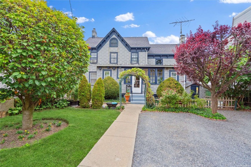 What a treasure! This darling 1838 Victorian, 1704-square-foot - Beach Commercial for sale in Oyster Bay, New York on Beachhouse.com