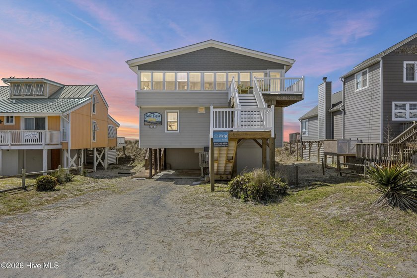 Welcome to 5127 W Beach Drive - fully furnished and truly - Beach Home for sale in Oak Island, North Carolina on Beachhouse.com