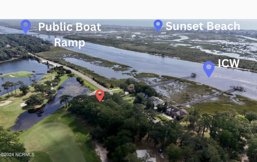 **Prime Location on 0.44 Acres - Across from the Intracoastal - Beach Lot for sale in Sunset Beach, North Carolina on Beachhouse.com