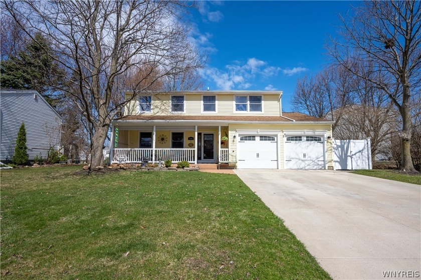 Welcome to this beautifully updated 4-bedroom, 1.5-bath Colonial - Beach Home for sale in Derby, New York on Beachhouse.com