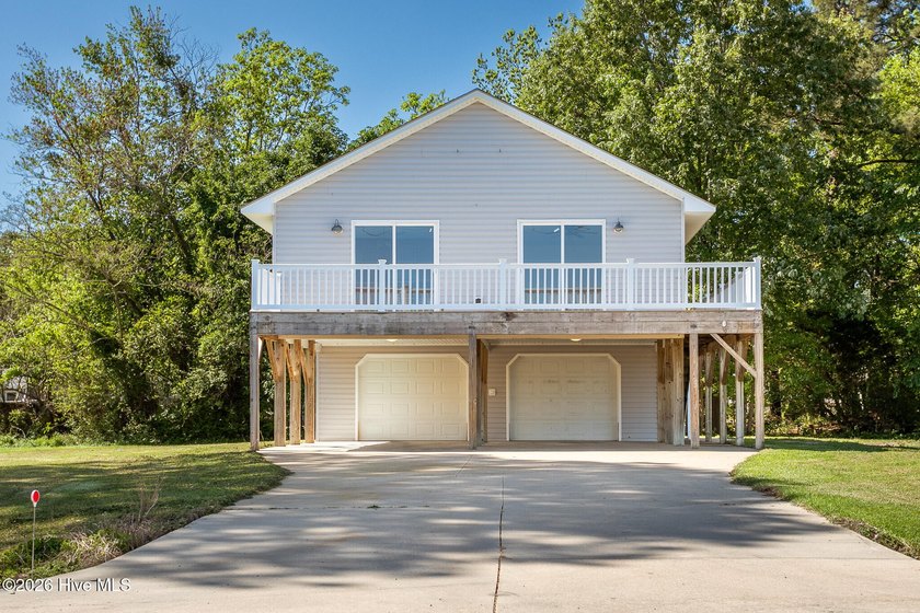 This beautiful home, situated in the Long Beach area on Muddy - Beach Home for sale in Hertford, North Carolina on Beachhouse.com