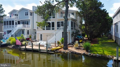 Simply Stunning Canalfront home with private boat dock located - Beach Home for sale in Bethany Beach, Delaware on Beachhouse.com