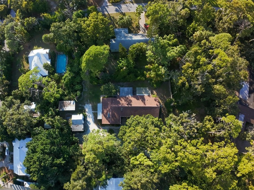 Nestled in a canopy of lush, tropical greenery in Indian Beach - Beach Lot for sale in Sarasota, Florida on Beachhouse.com