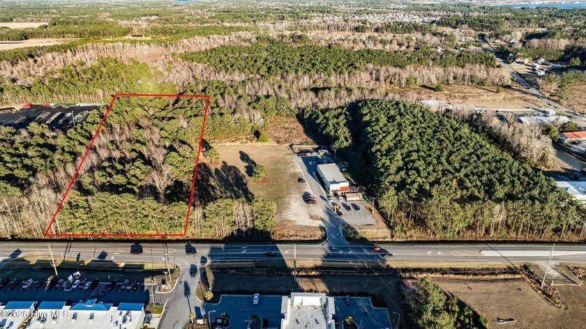 6.58 acres of Prime Commercial Land that fronts Highway 210, has - Beach Acreage for sale in Sneads Ferry, North Carolina on Beachhouse.com