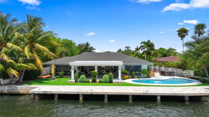 This Intracoastal front Mediterranean home is located in the - Beach Home for sale in Fort Lauderdale, Florida on Beachhouse.com