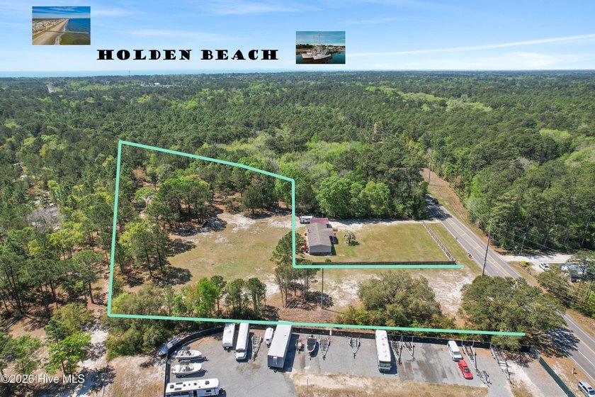 Set just minutes from the coast, this exceptional 3.25-acre - Beach Acreage for sale in Supply, North Carolina on Beachhouse.com