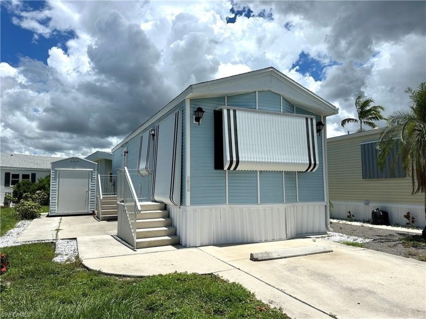2002 Single wide mobile home located in the land owned - Beach Home for sale in Estero, Florida on Beachhouse.com