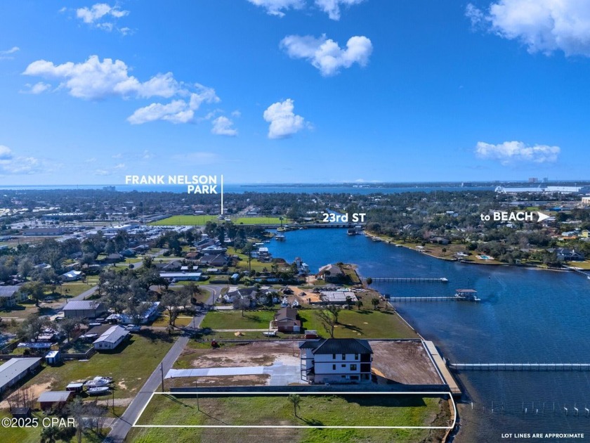Waterfront Lot for Sale in Panama City, FL - 126 Feet on North - Beach Lot for sale in Panama City, Florida on Beachhouse.com