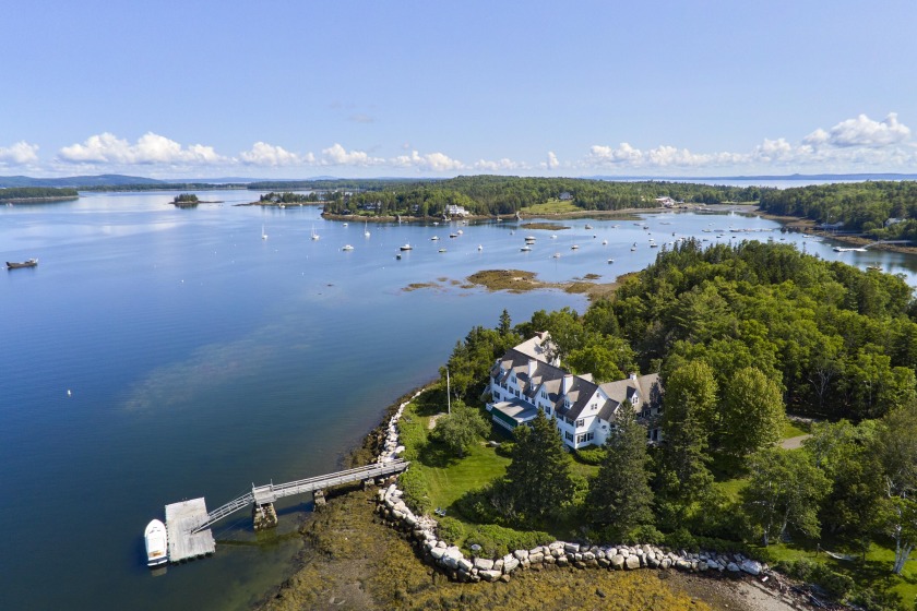 For the first time in decades this prestigious incomparable - Beach Home for sale in Islesboro, Maine on Beachhouse.com
