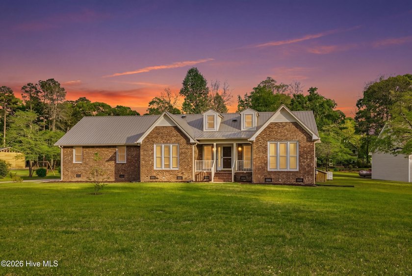 Charming All-Brick Ranch on Expansive Acreage Experience the - Beach Home for sale in New Bern, North Carolina on Beachhouse.com