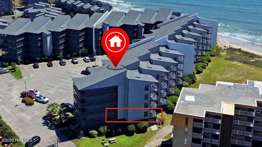 Oceanfront, fully furnished, and income-ready - this Shipwatch - Beach Condo for sale in North Topsail Beach, North Carolina on Beachhouse.com