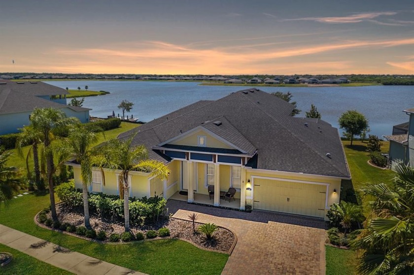 Picturesque lakefront POOL home with one of the few private - Beach Home for sale in Riverview, Florida on Beachhouse.com