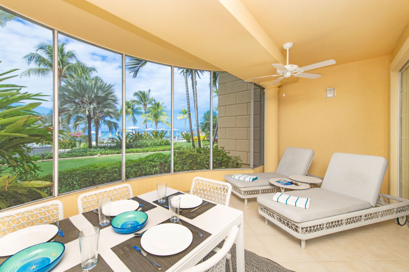 Villa 1, Ground floor, 3 bedroom, 3 bathroom, oceanfront, fully - Beach Vacation Rentals in Seven Mile Beach, Grand Cayman on Beachhouse.com