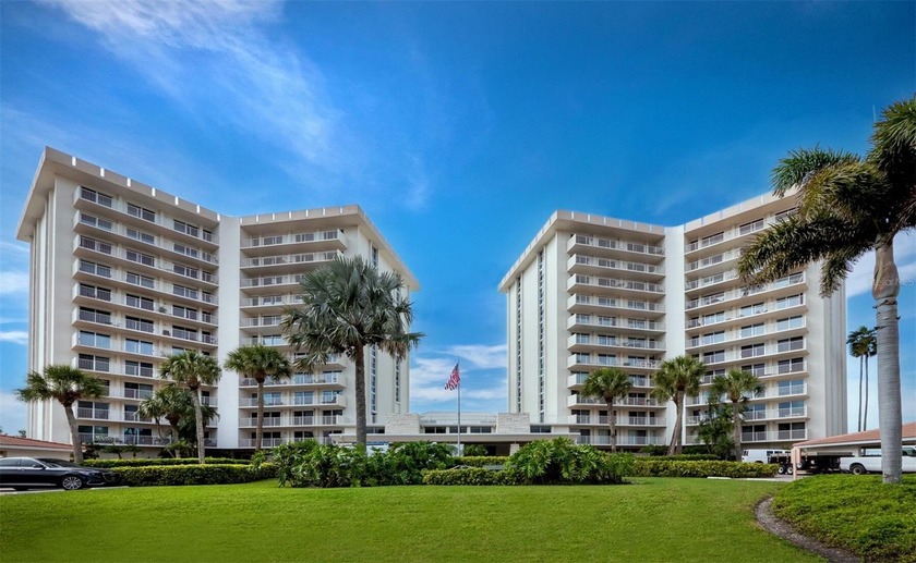 Set directly on the shores of the Gulf of Mexico, this - Beach Condo for sale in Longboat Key, Florida on Beachhouse.com