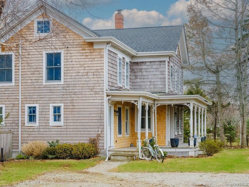 Welcome to the Lavender House, a stunningly restored farmhouse - Beach Home for sale in East Marion, New York on Beachhouse.com