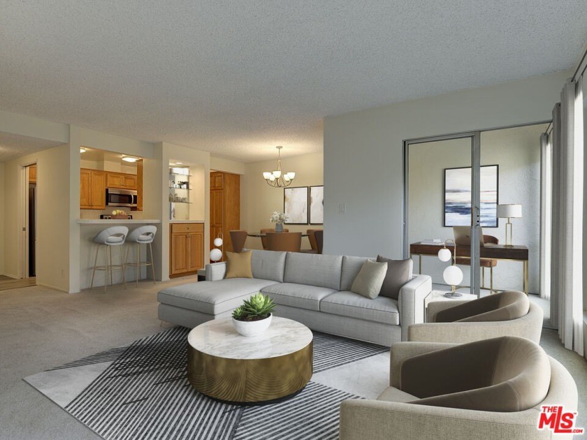 This light-filled 2-bedroom, 2-bath corner unit with a sunny - Beach Condo for sale in Culver City, California on Beachhouse.com