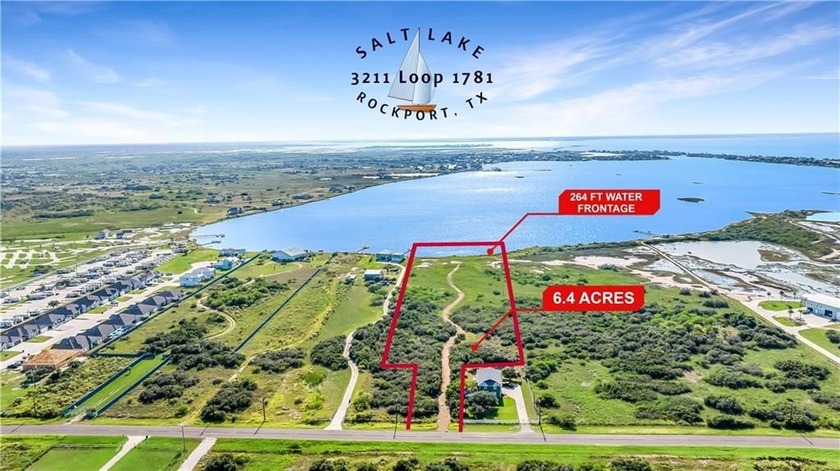 Along this Salt Lake Shore, neighbors include recent RV Parks - Beach Acreage for sale in Rockport, Texas on Beachhouse.com