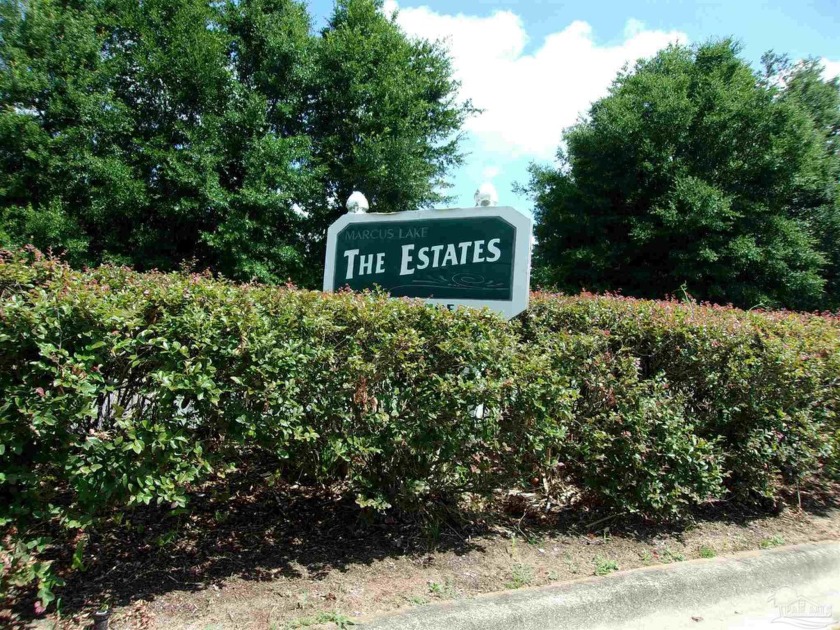 One of the few remaining lots in the Estates at Marcus Lake. .30 - Beach Lot for sale in Pensacola, Florida on Beachhouse.com