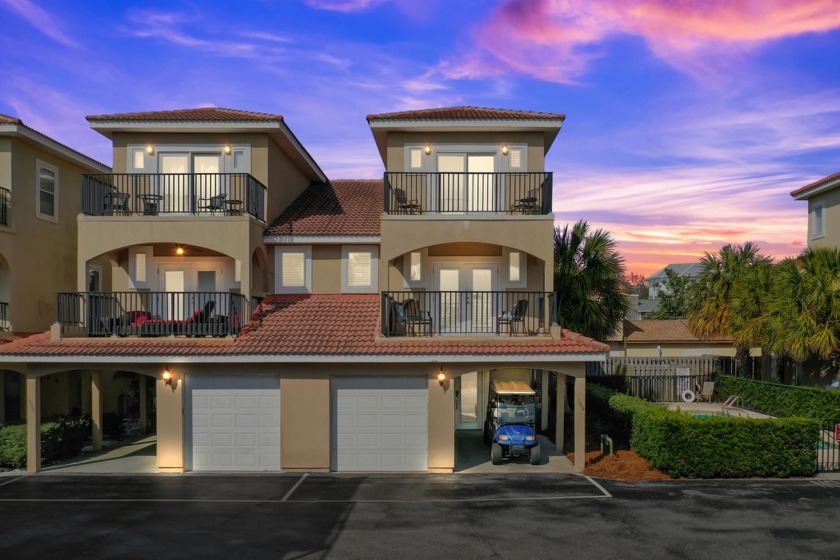 This Mediterranean-style town home is all about embracing beach - Beach Home for sale in Panama City Beach, Florida on Beachhouse.com