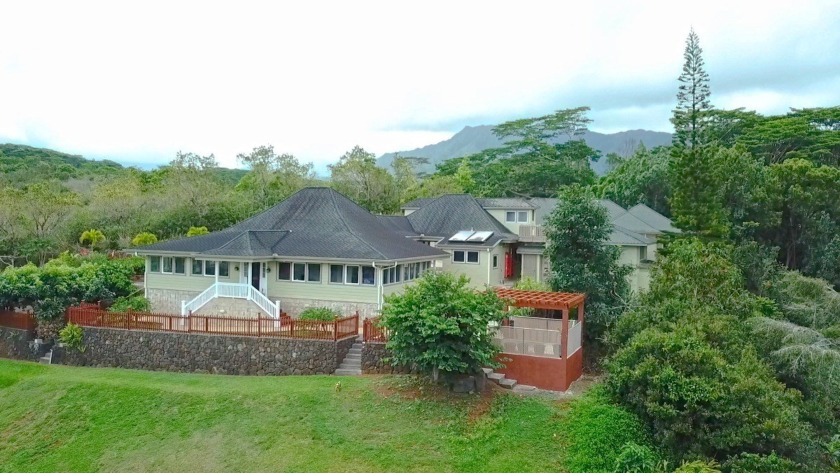 HILLTOP HIDEAWAY ON 6 ACRES! Secluded, substantial, and solid - Beach Home for sale in Kapaa, Hawaii on Beachhouse.com