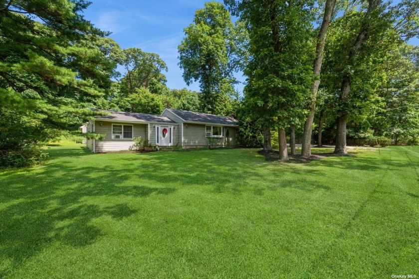 Privacy and nature abound in this Stony Brook Shores expanded - Beach Home for sale in Stony Brook, New York on Beachhouse.com