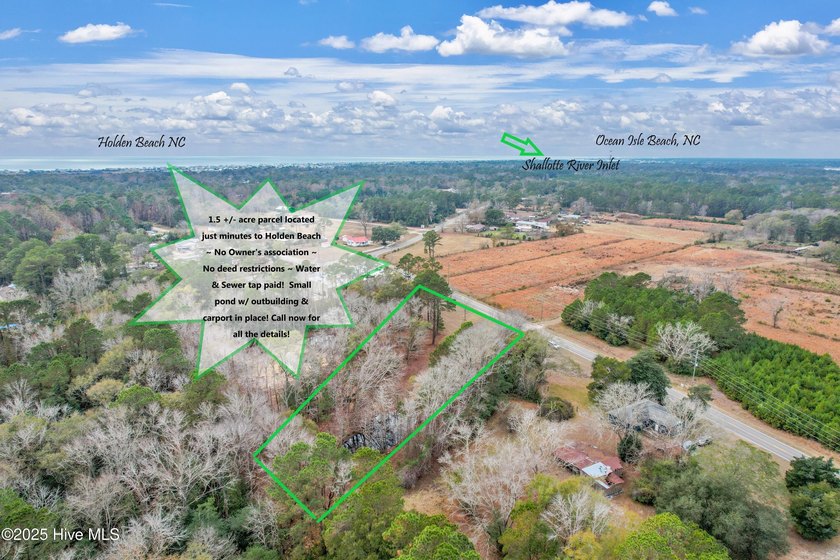 Located just a short drive to the beach, over 1 and 1/2 acres - Beach Lot for sale in Supply, North Carolina on Beachhouse.com