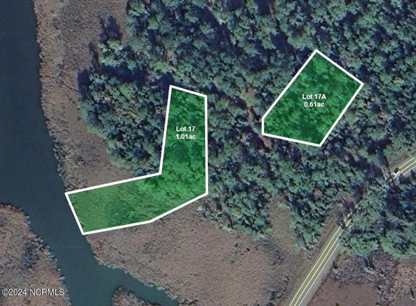 This tranquil waterfront lot is tucked away on the protected - Beach Lot for sale in Aurora, North Carolina on Beachhouse.com