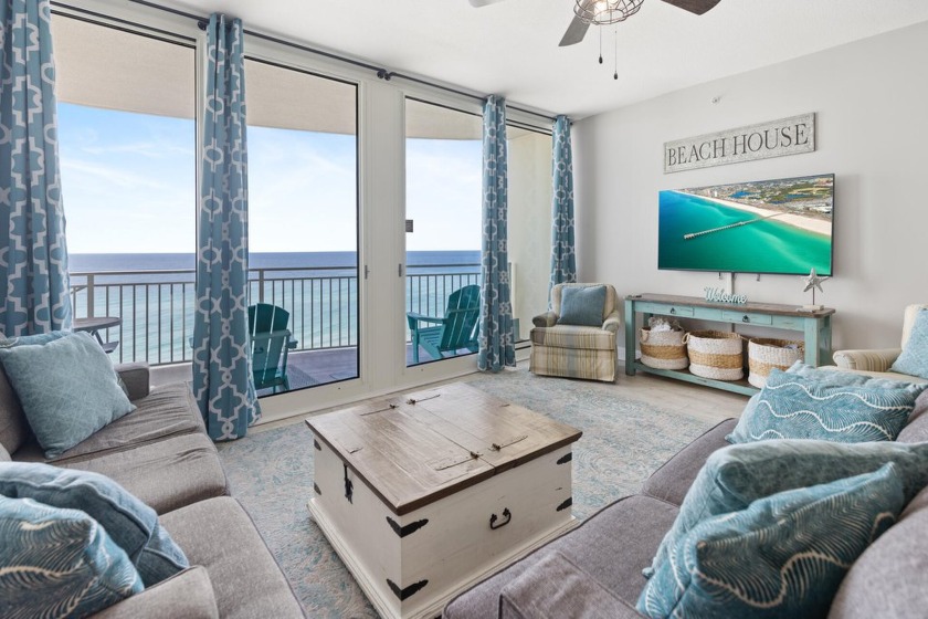 Gorgeous Gulf views will envelop you from your private terrace - Beach Condo for sale in Panama City Beach, Florida on Beachhouse.com