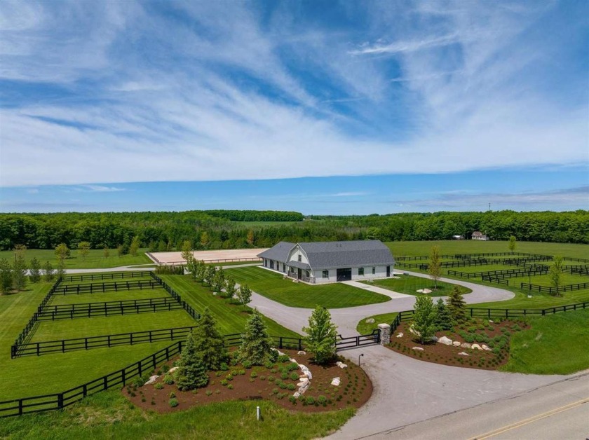Welcome to this beautiful hunter jumper facility, State-of-the - Beach Commercial for sale in Charlevoix, Michigan on Beachhouse.com