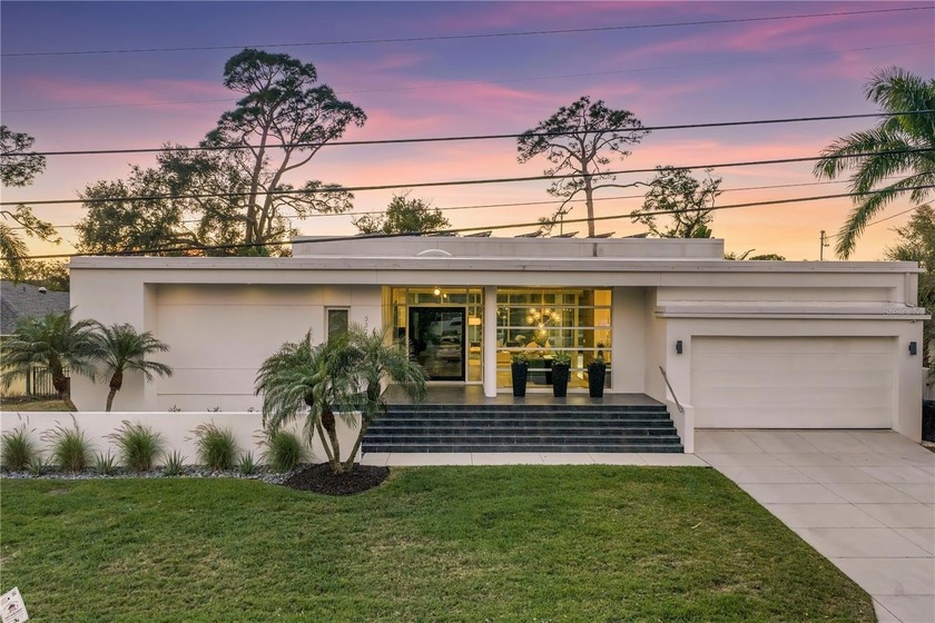 This stunning modern residence sits at one of the highest - Beach Home for sale in St. Petersburg, Florida on Beachhouse.com