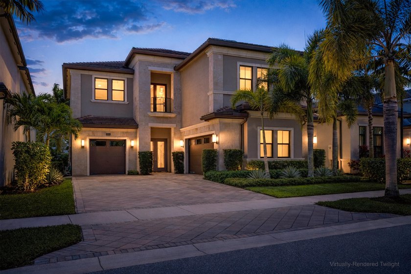 Situated on a quiet cul-de-sac in the prestigious community of - Beach Home for sale in Boca Raton, Florida on Beachhouse.com