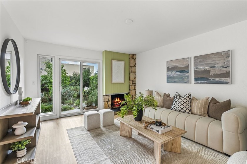 Positioned on a unique corner lot, this highly desirable Newport - Beach Townhome/Townhouse for sale in Costa Mesa, California on Beachhouse.com